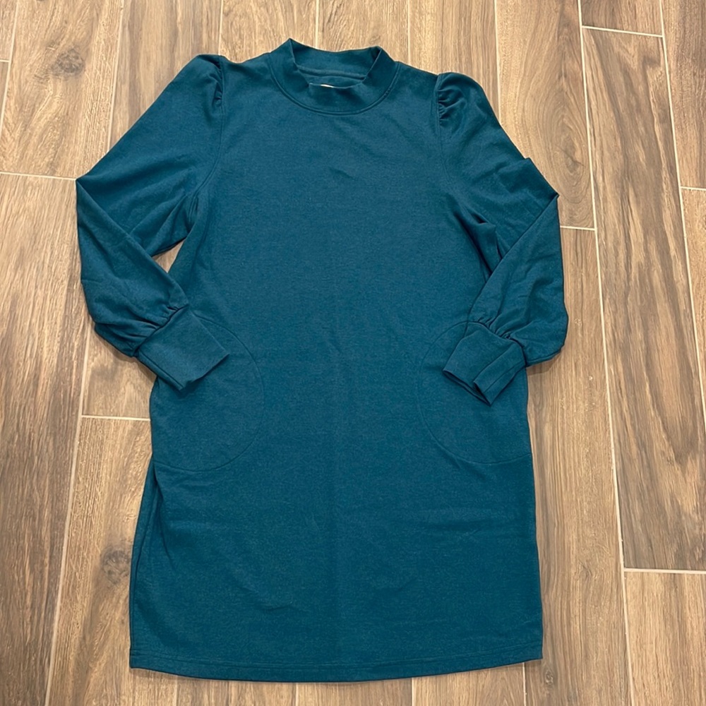 Evy’s Tree Mandy Dress is Peacock Blue